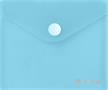Document holder bag, A6, PP, snap, 160 micron, PANTA PLAST, pastel blue